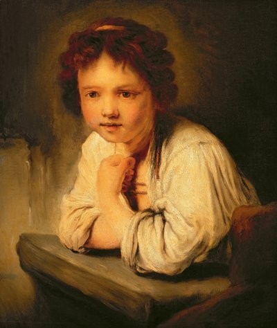 Young Girl at a Window by Joshua Reynolds